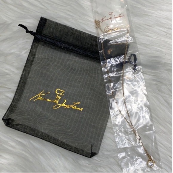 CZ By Kenneth Jay Lane Dainty Necklace - Picture 2 of 4